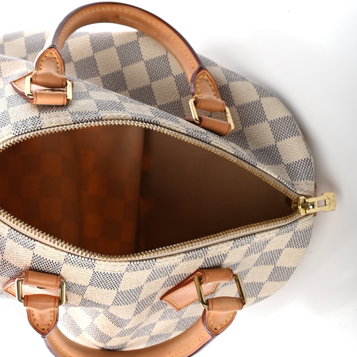 Louis Vuitton Damier Azur Speedy Bandouliere 25 4 of 4