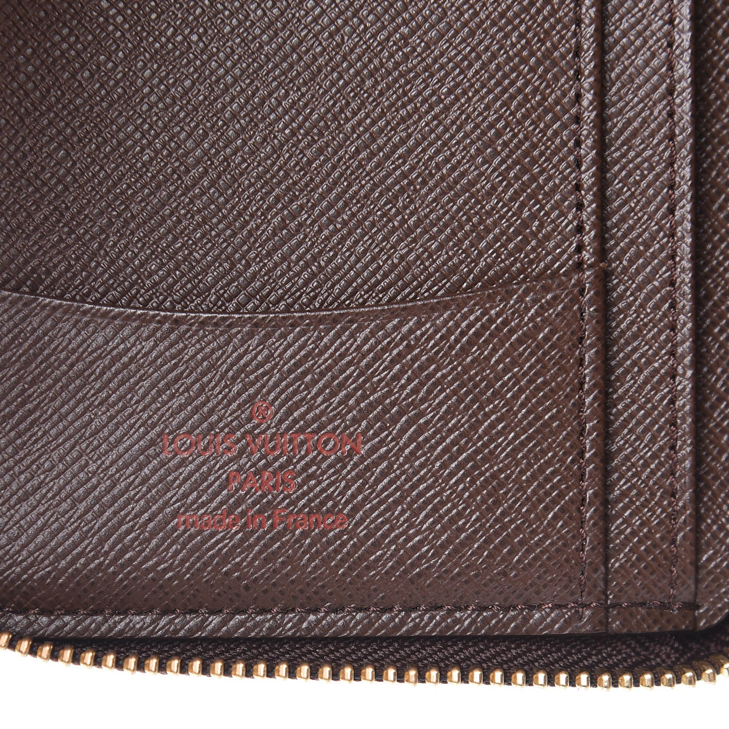 Louis Vuitton Damier Ebene Zippy Compact Wallet 6 of 6