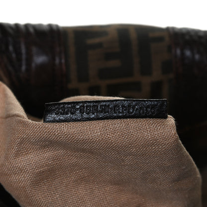 Fendi Zucca Nappa Nuvolata Vitello Tortuga Spy Tobacco Moro 7 of 17