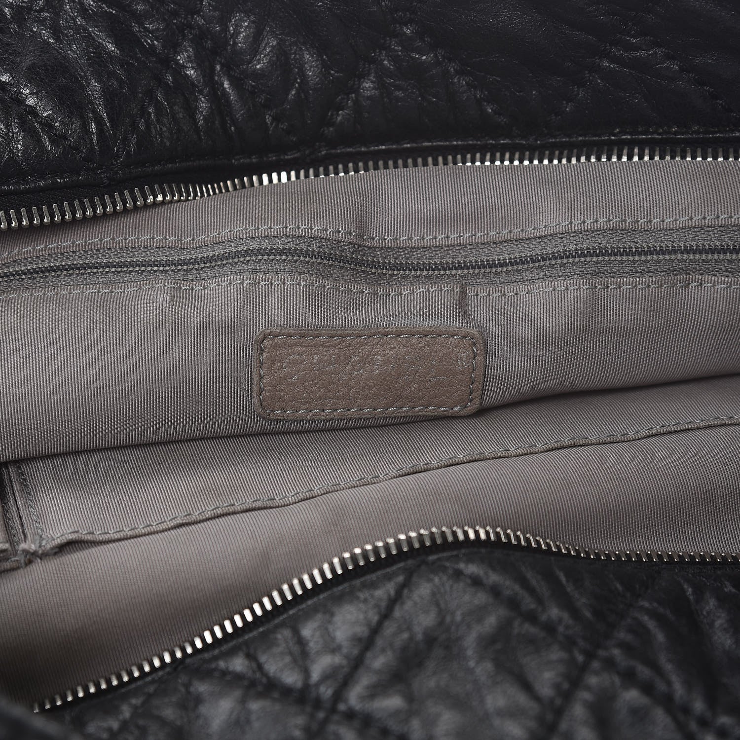 Chanel Aged Calfskin Oversized Reissue Overnight Tote Black 6 of 16