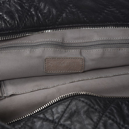 Chanel Aged Calfskin Oversized Reissue Overnight Tote Black 6 of 16