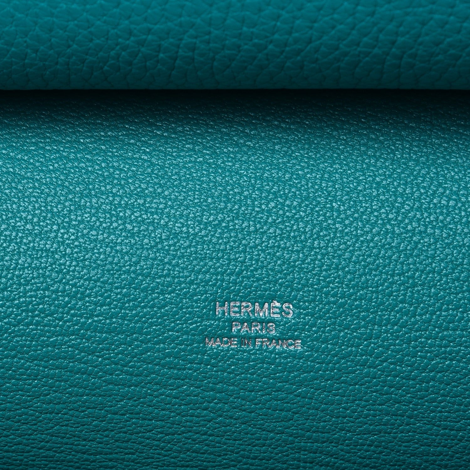 Hermes Taurillon Clemence Jypsiere 28 Bleu Paon 7 of 8