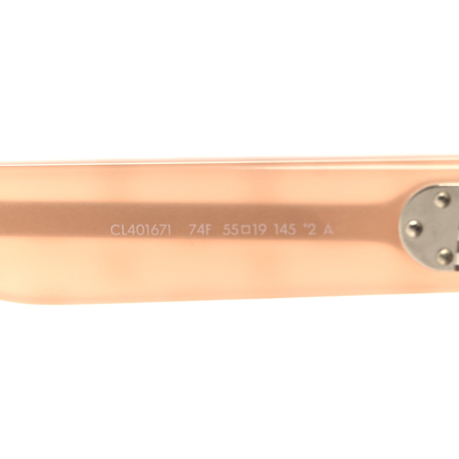 Celine Acetate Triomphe CL 40167I Sunglasses Beige 6 of 6