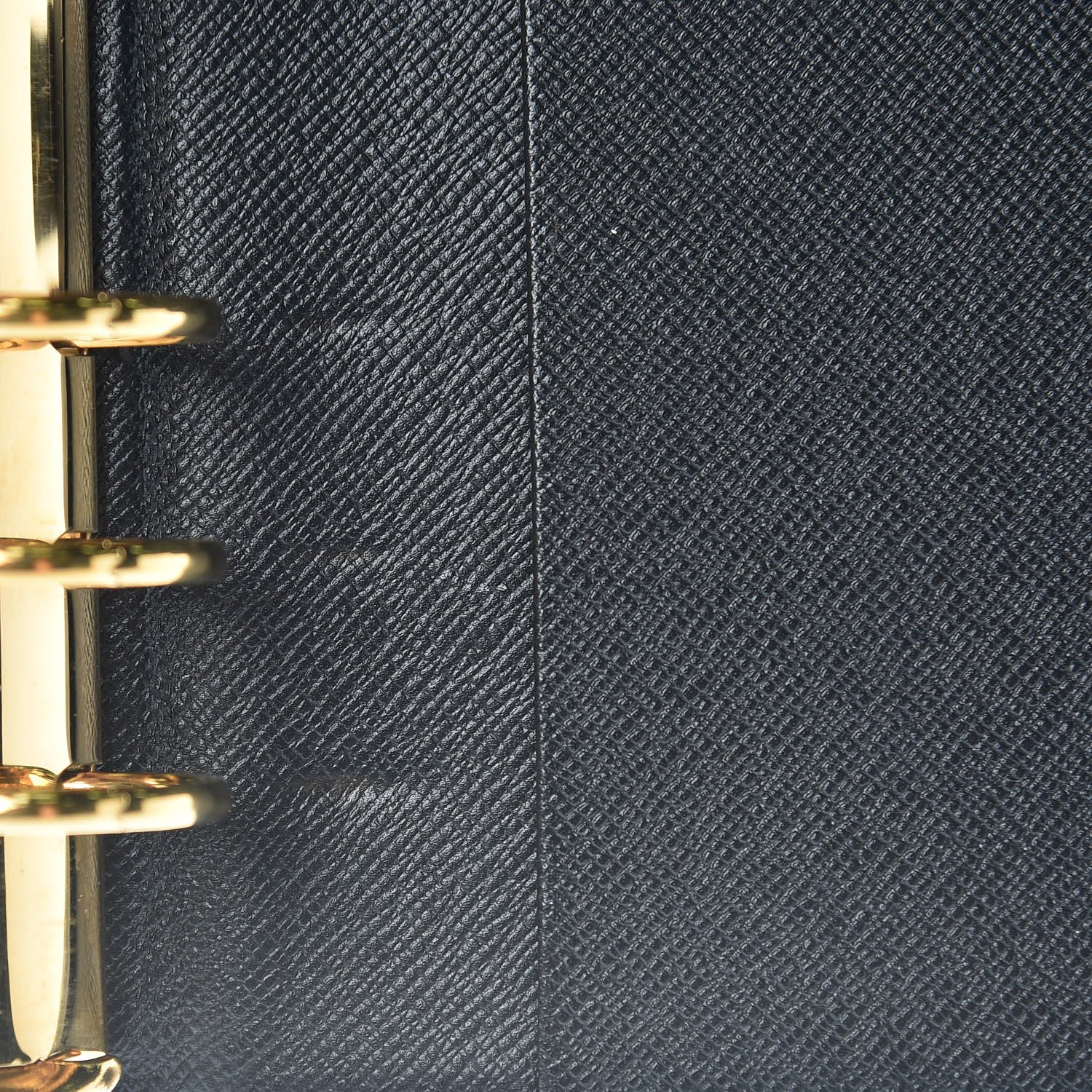 Louis Vuitton Epi Medium Ring Agenda Cover Black 8 of 9