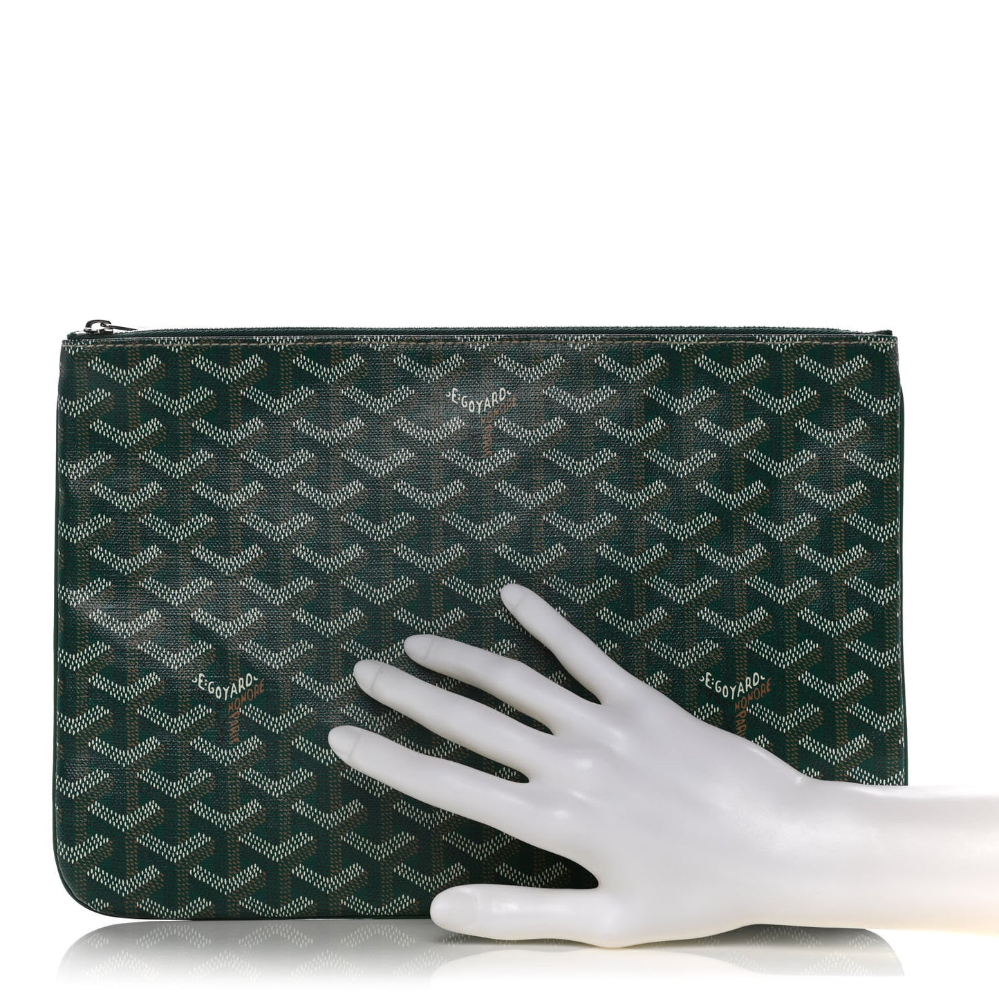 Goyardine Senat Pochette MM Green