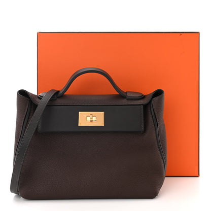 Hermes Togo Swift 24/24 29 Chocolate Ebene 11 of 11