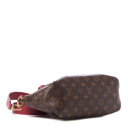 Louis Vuitton Monogram Flower Zipped Tote PM Lie de Vin 3 of 8