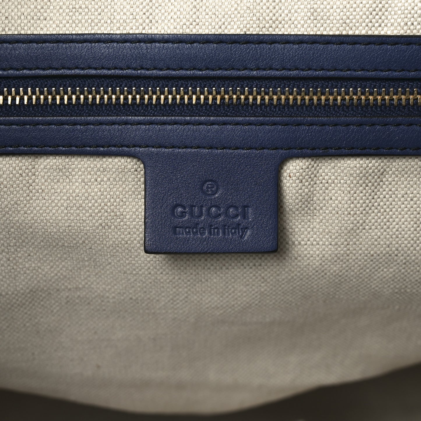 Guccissima Medium Emily Hobo Blue
