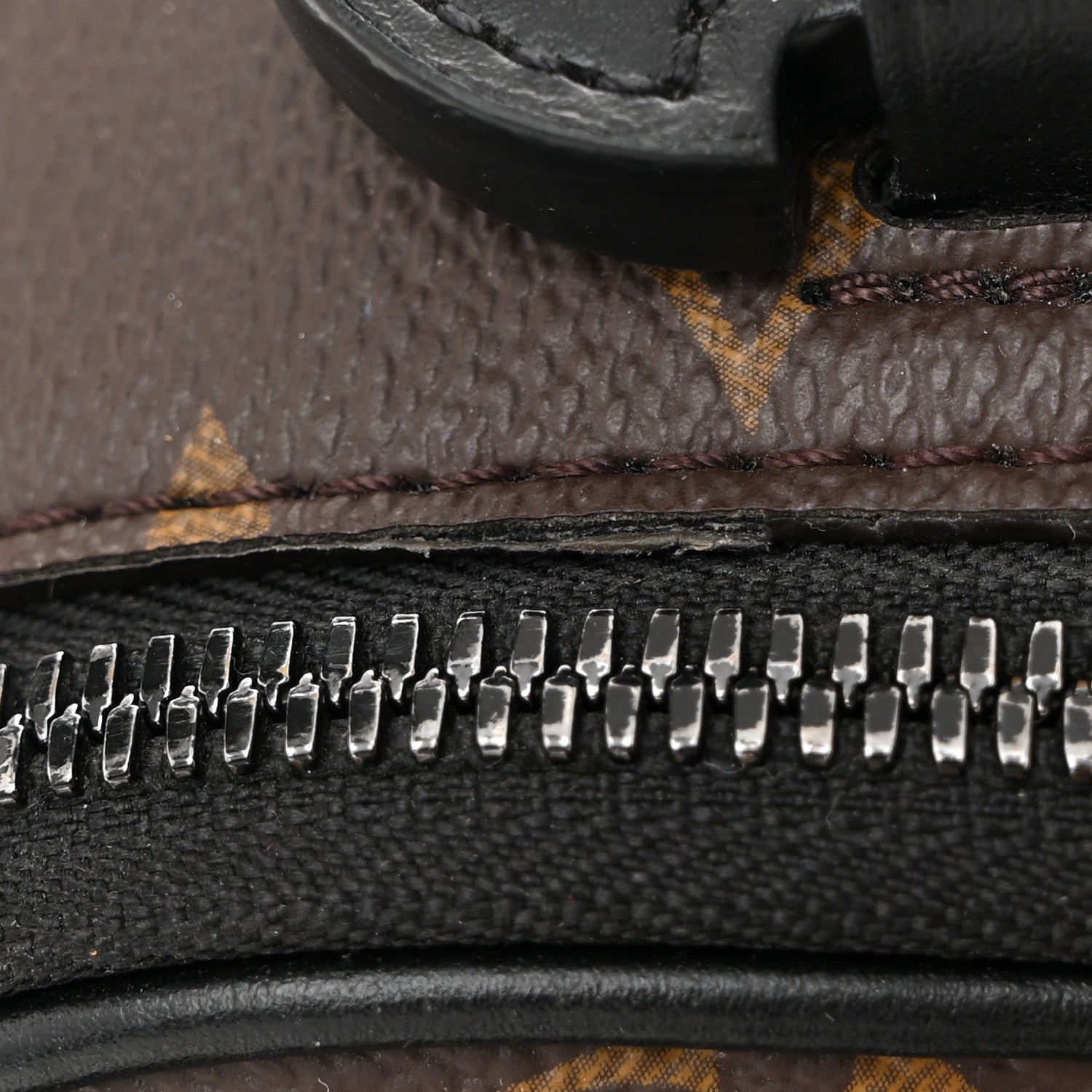 Louis Vuitton Monogram Macassar S Lock Messenger 11 of 12