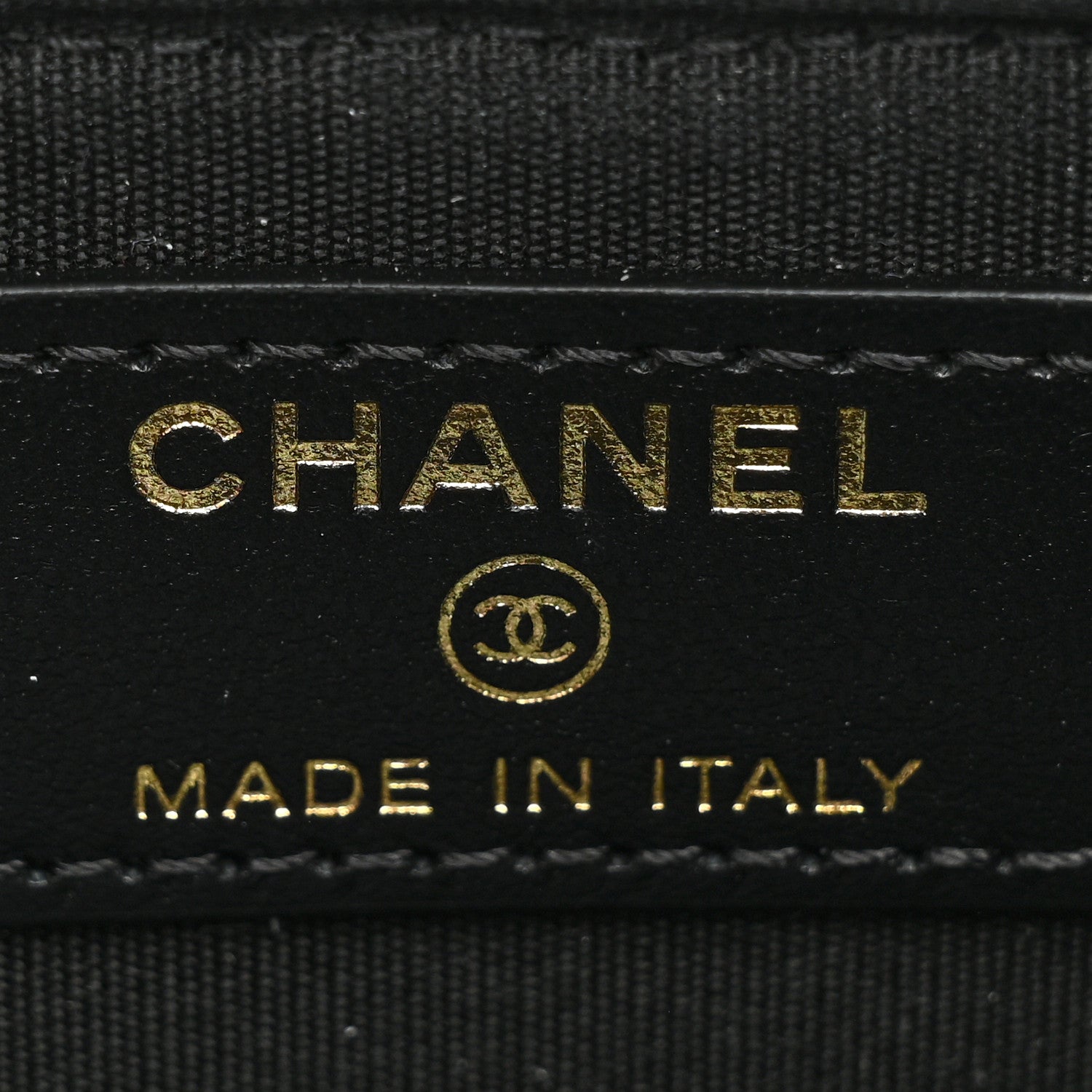 Chanel Caviar Camellia Embossed Classic Flat Wallet Pouch Black 6 of 9