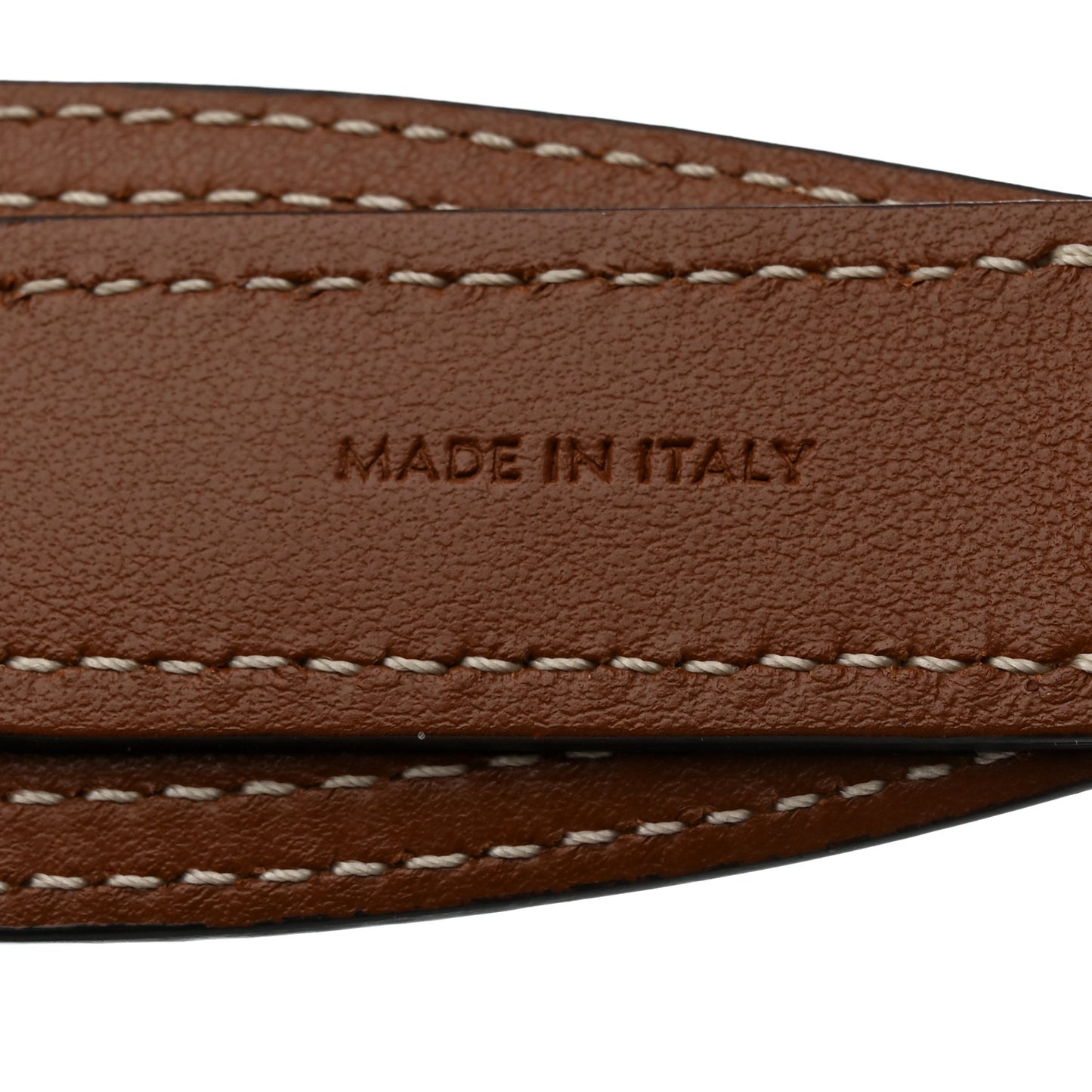 Smooth Calfskin Long Strap Tan