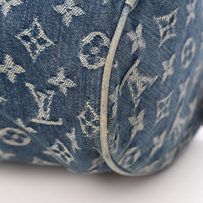 Louis Vuitton Monogram Denim Neo Speedy Blue 10 of 17