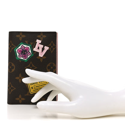 Louis Vuitton Monogram My LV World Tour Passport Cover Rose Ballerine 2 of 7