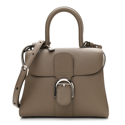 Delvaux Rodeo Calfskin PM Brillant Satchel Taupe 1 of 10