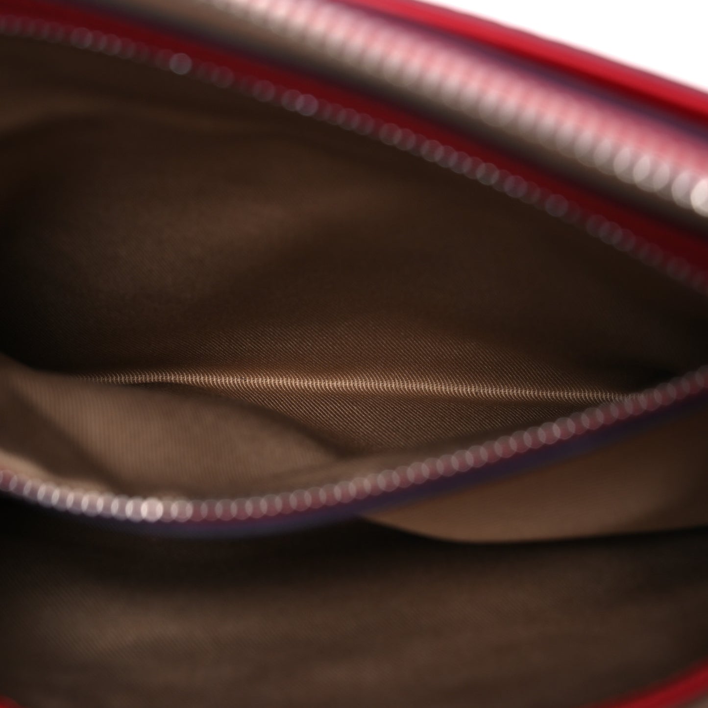 Visetos Medium Crossbody Pouch Ruby Red