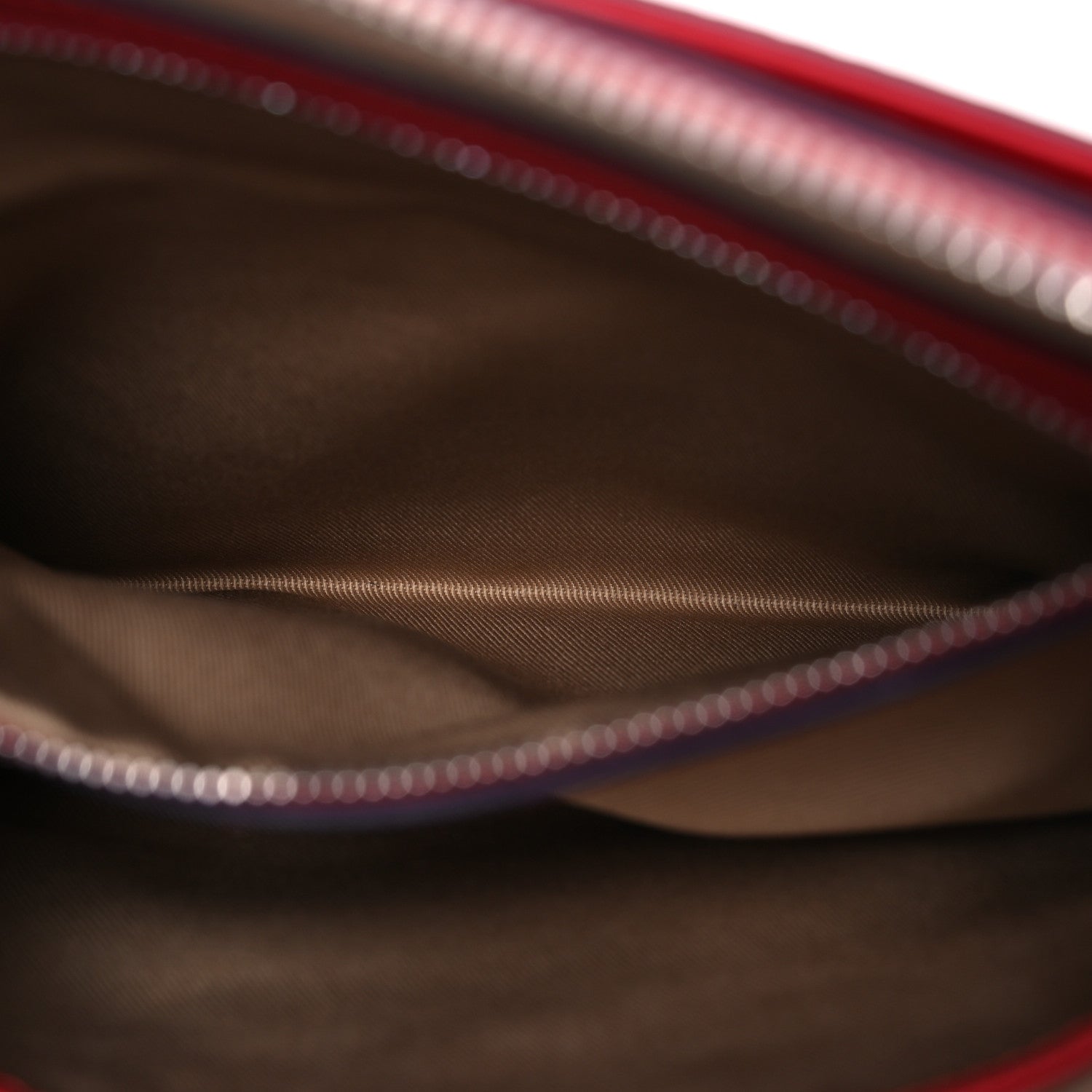 MCM Visetos Medium Crossbody Pouch Ruby Red 8 of 13