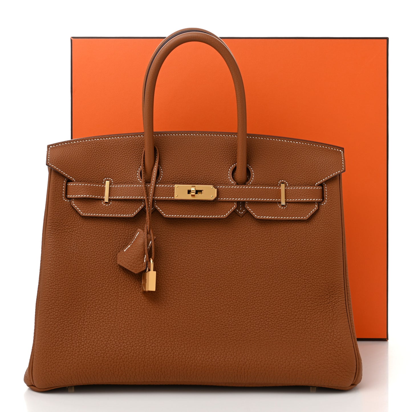 Togo Birkin 35 Gold