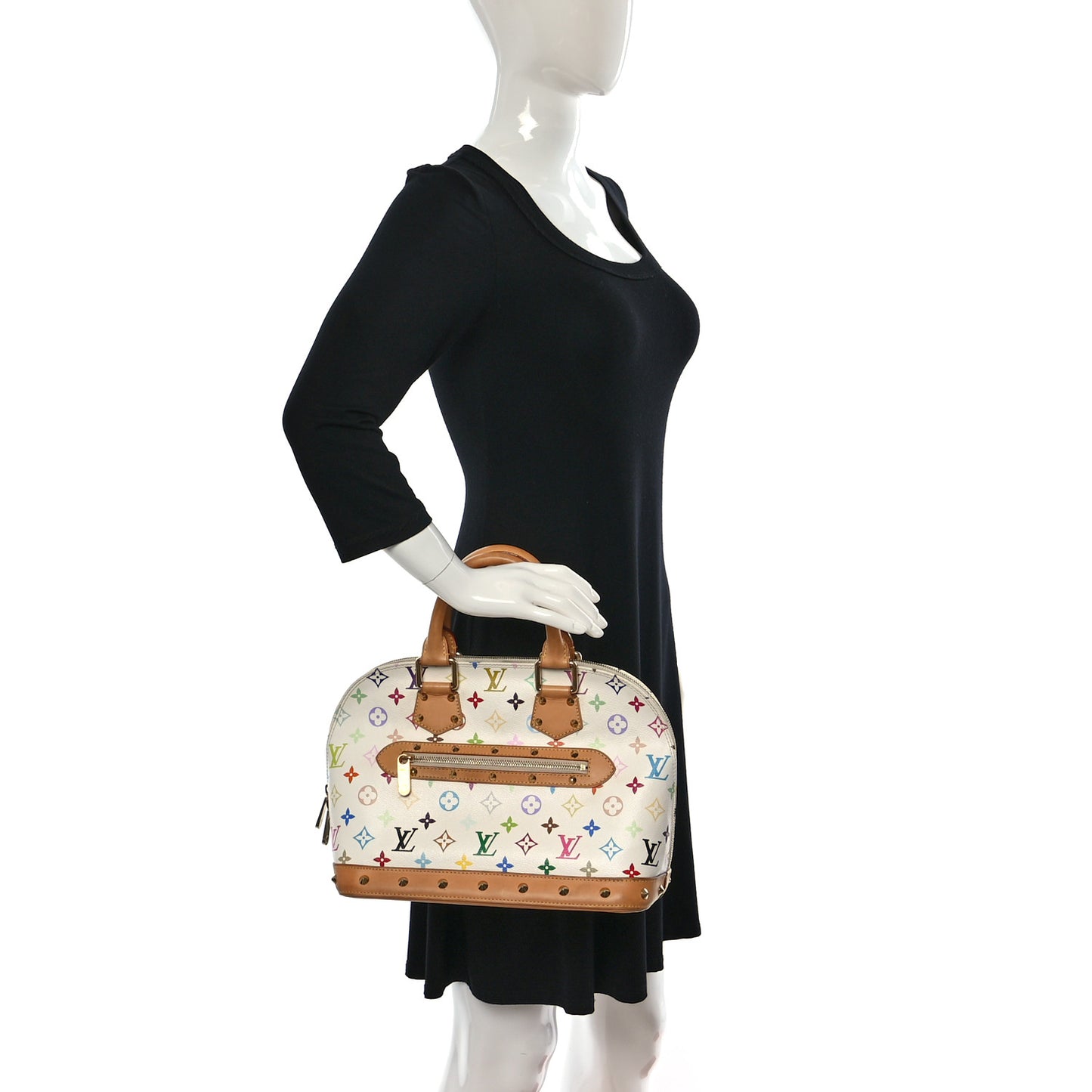 Monogram Multicolor Alma White