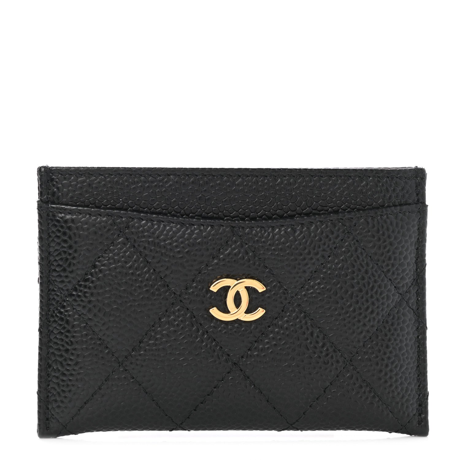 Chanel Caviar Quilted Card Holder Black 1 of 10