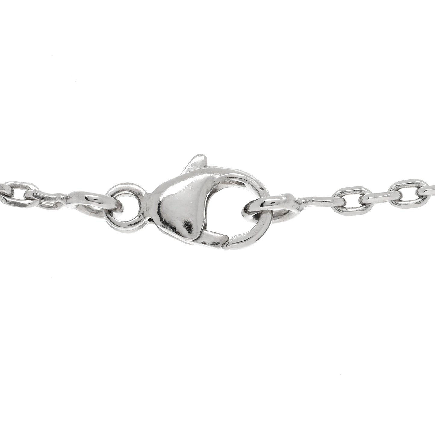 Palladium Plated Medor Folk Pendant Necklace Black