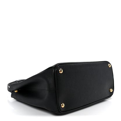 Prada Saffiano Medium Galleria Double Zip Tote Black 3 of 9