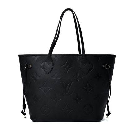 Louis Vuitton Empreinte Monogram Giant Neverfull MM Black 1 of 4