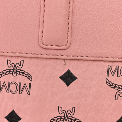 MCM Visetos Aren Tote Soft Pink 12 of 12