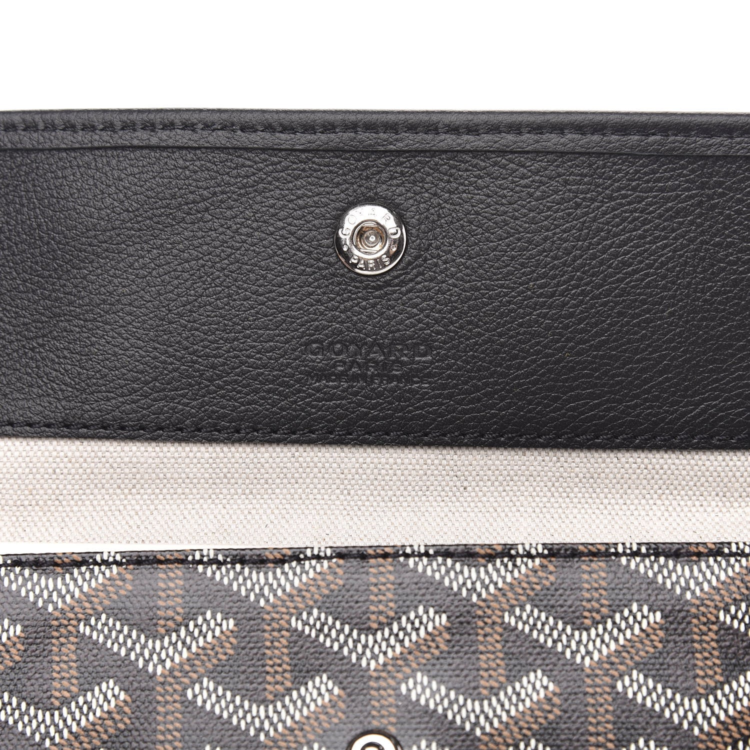 Goyard Goyardine Saint Louis PM Black 6 of 8