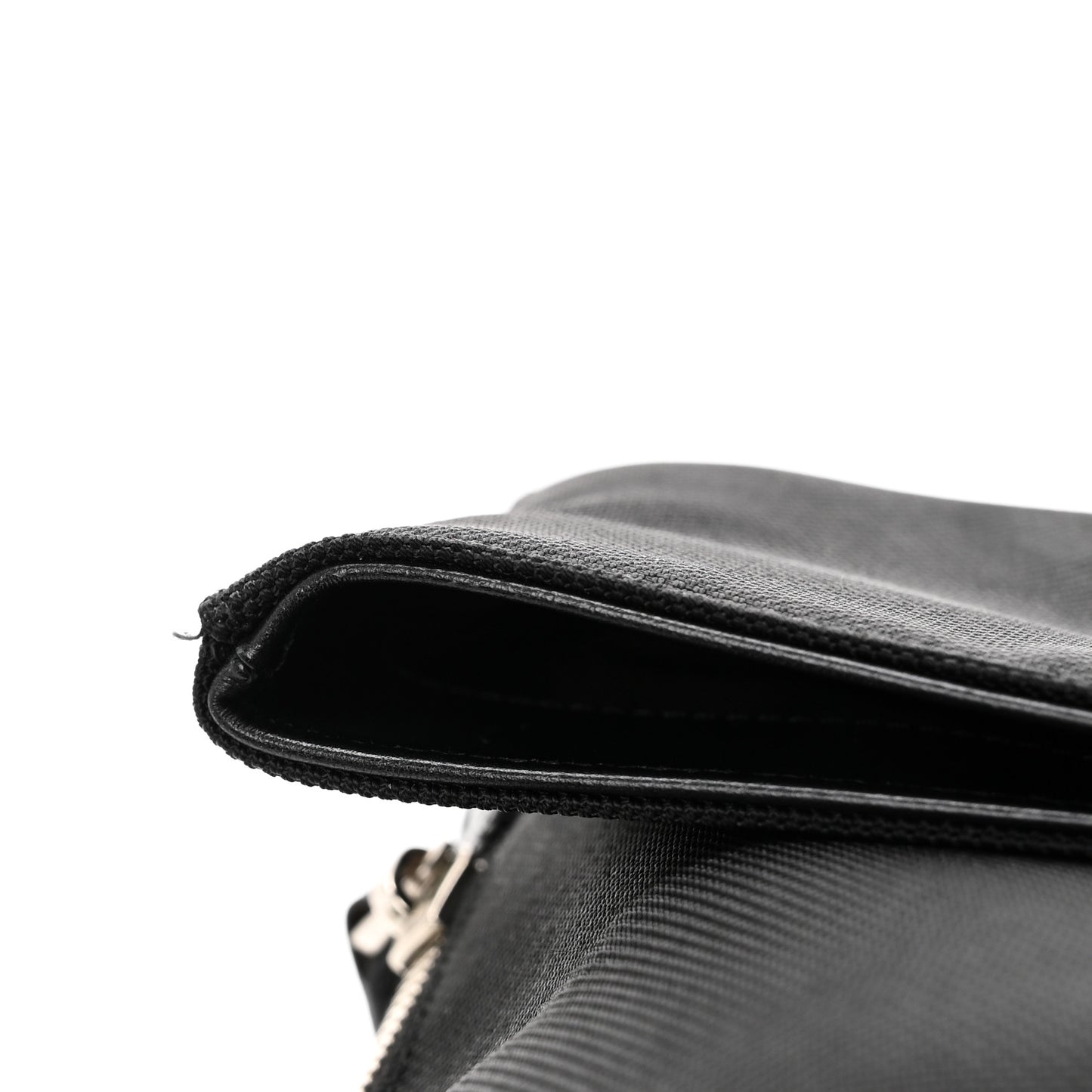 Techno Canvas Web Single Buckle Backpack Black