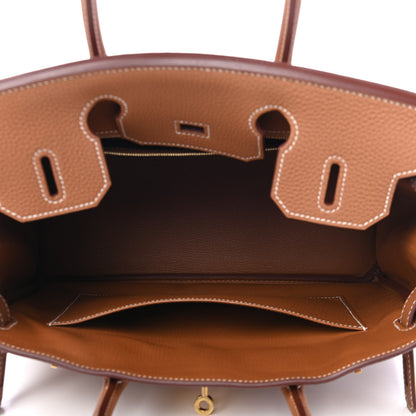 Hermes Togo Birkin 30 Gold 4 of 10