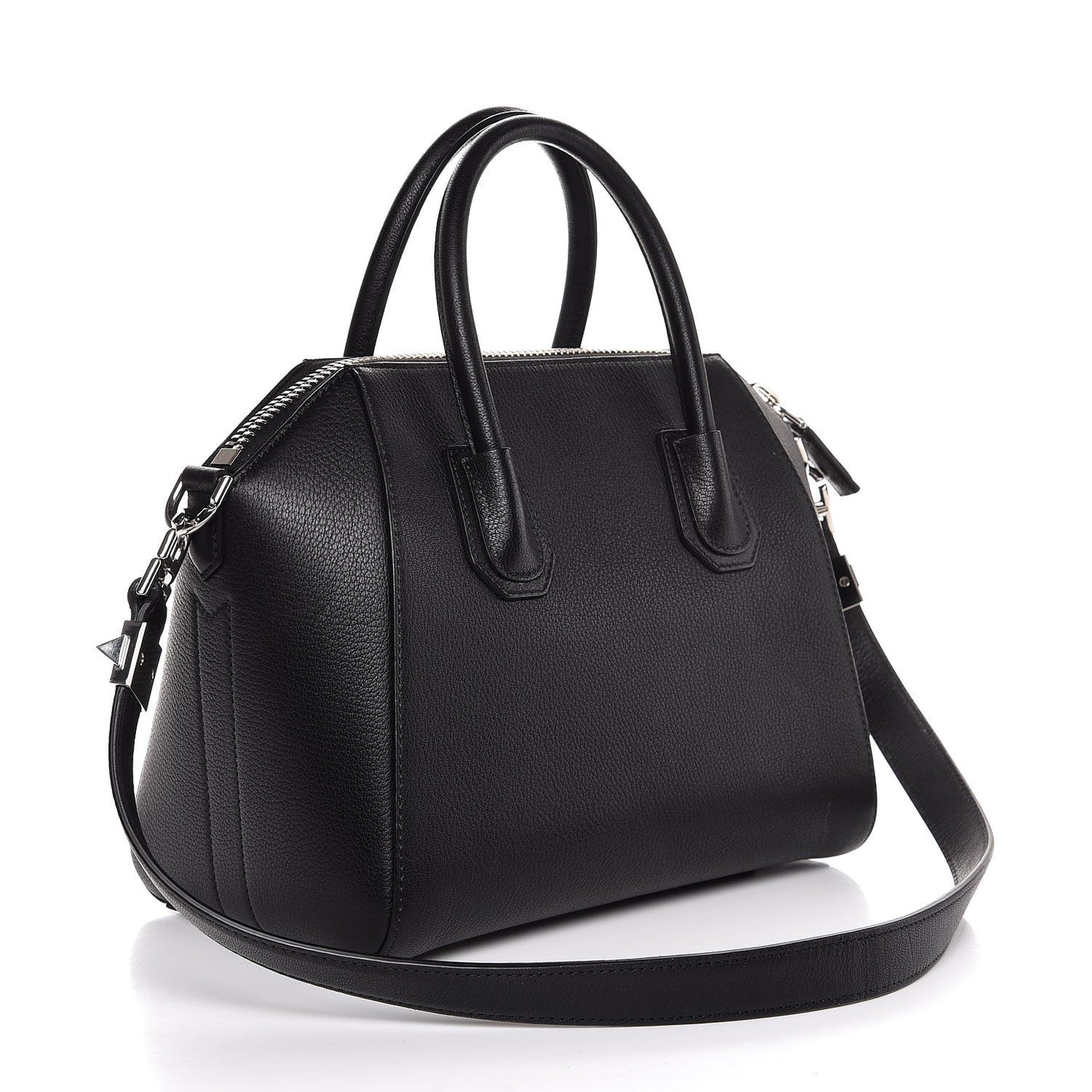 Sugar Goatskin Small Antigona Black
