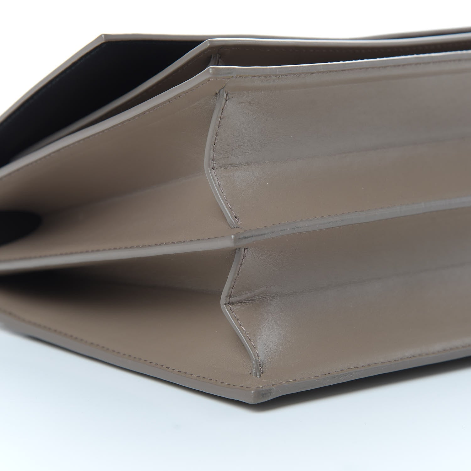 Balenciaga Box Calfskin Medium Sharp Top Handle Bag Mink Grey 9 of 16