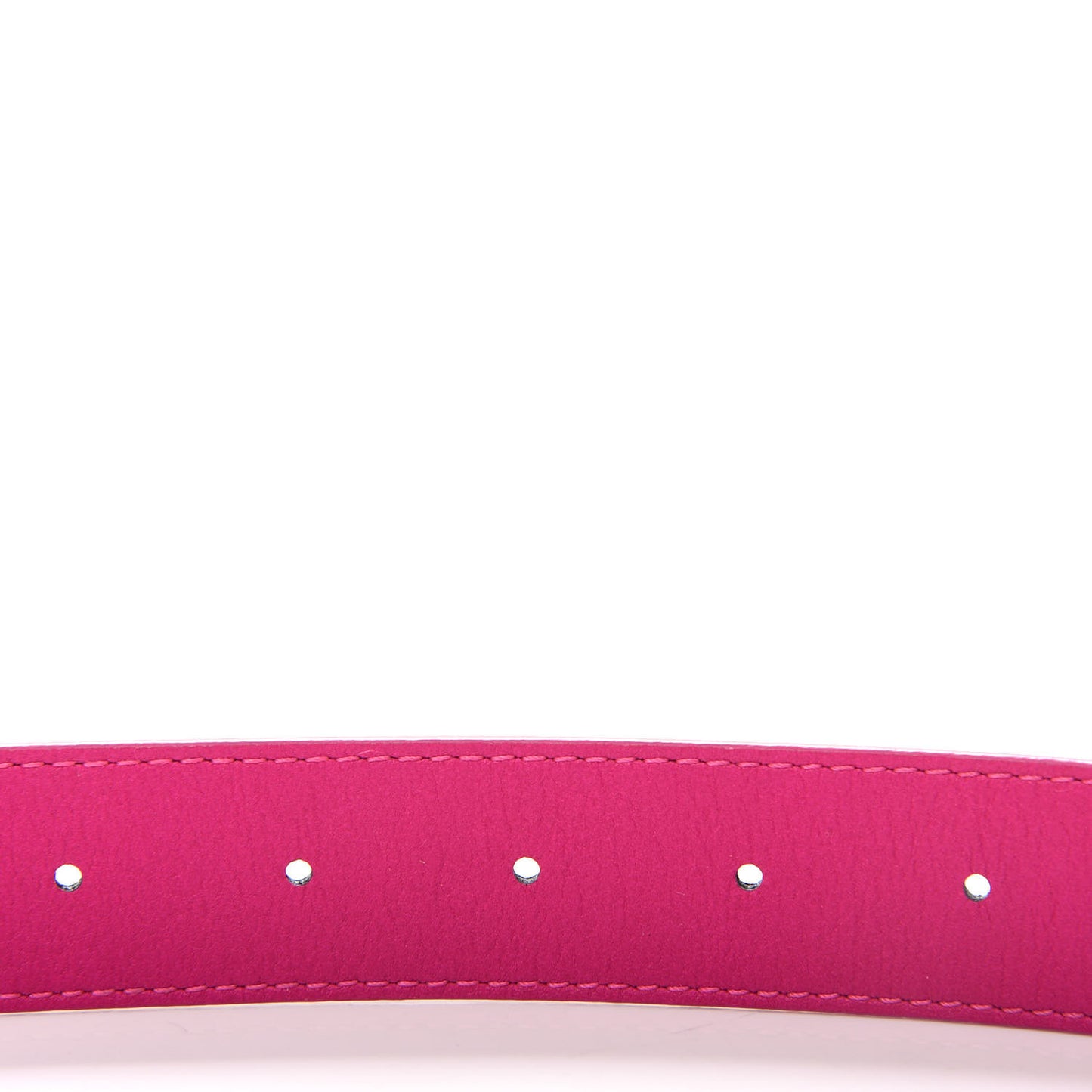 Calfskin Monogram 30mm LV Initiales Reversible Belt 80 32 Pink
