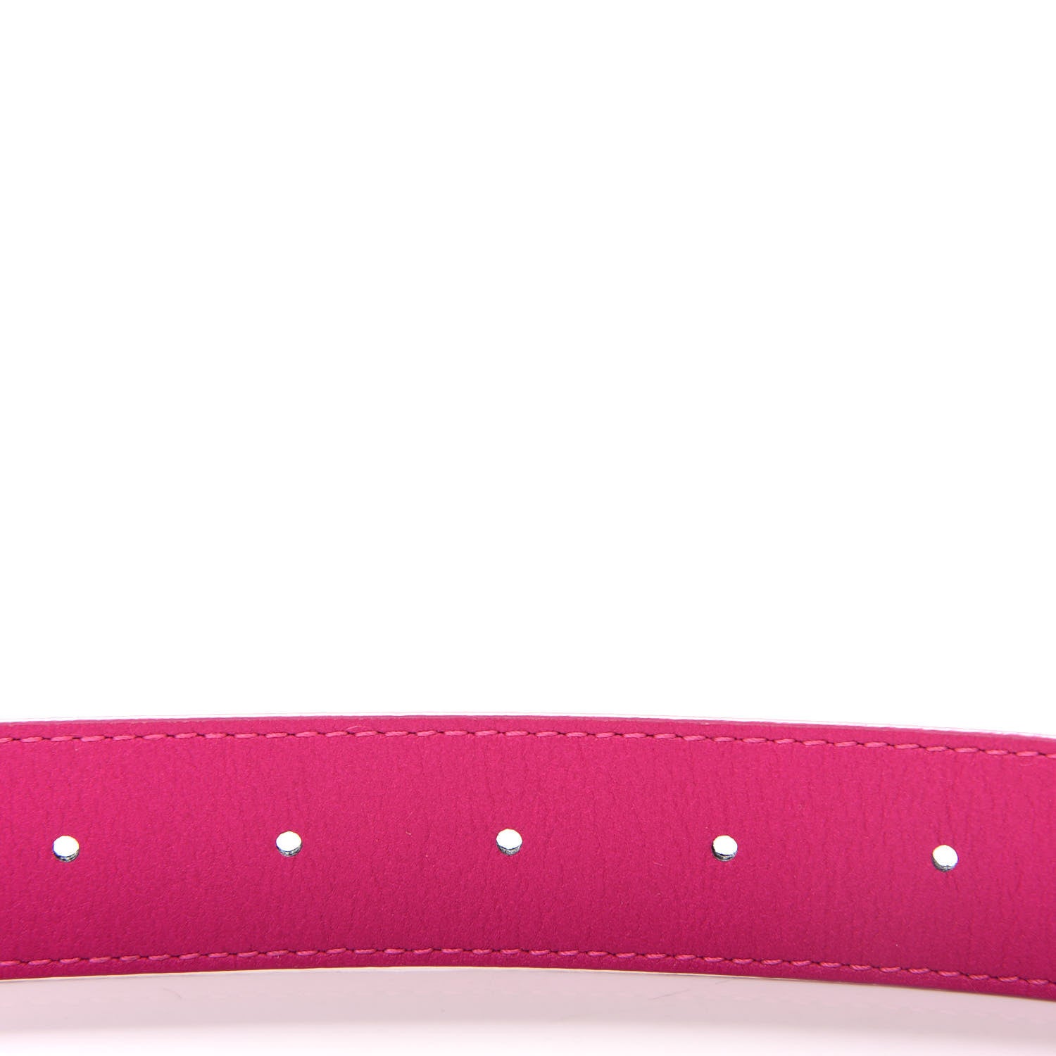 Louis Vuitton Calfskin Monogram 30mm LV Initiales Reversible Belt 80 32 Pink 4 of 5