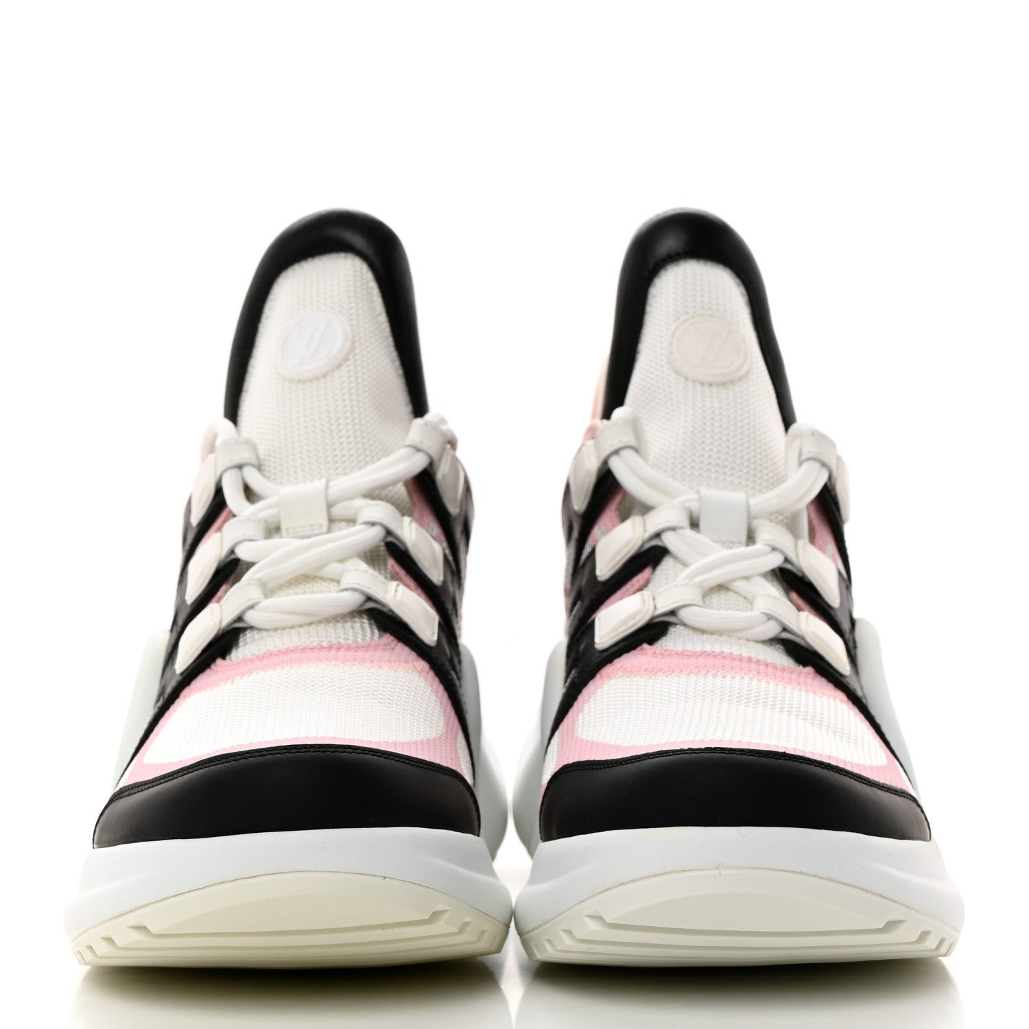 Louis Vuitton Calfskin Technical Nylon LV Archlight Sneaker 40 Rose Clair 2 of 9