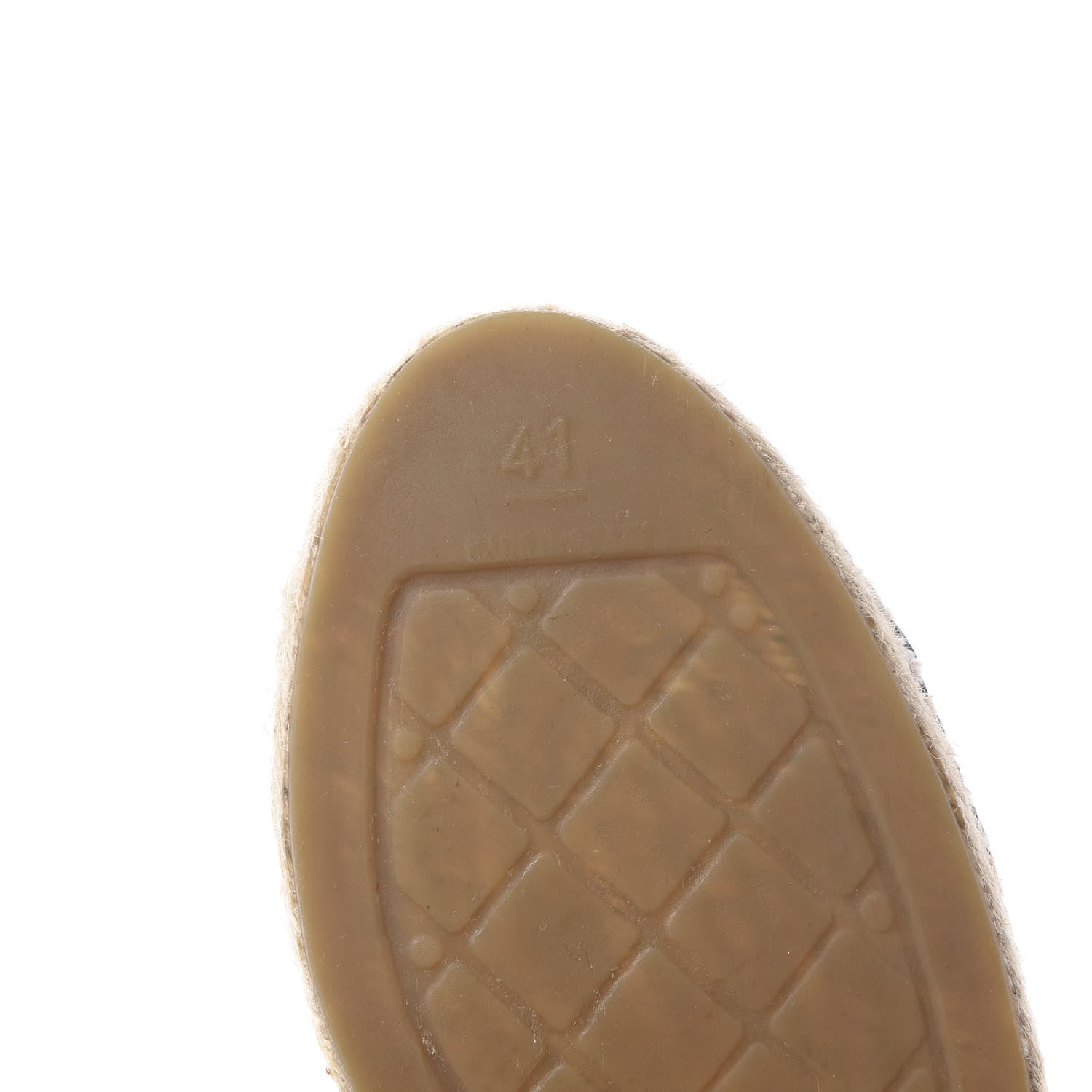Chanel Lambskin CC Espadrilles 41 Black 6 of 9