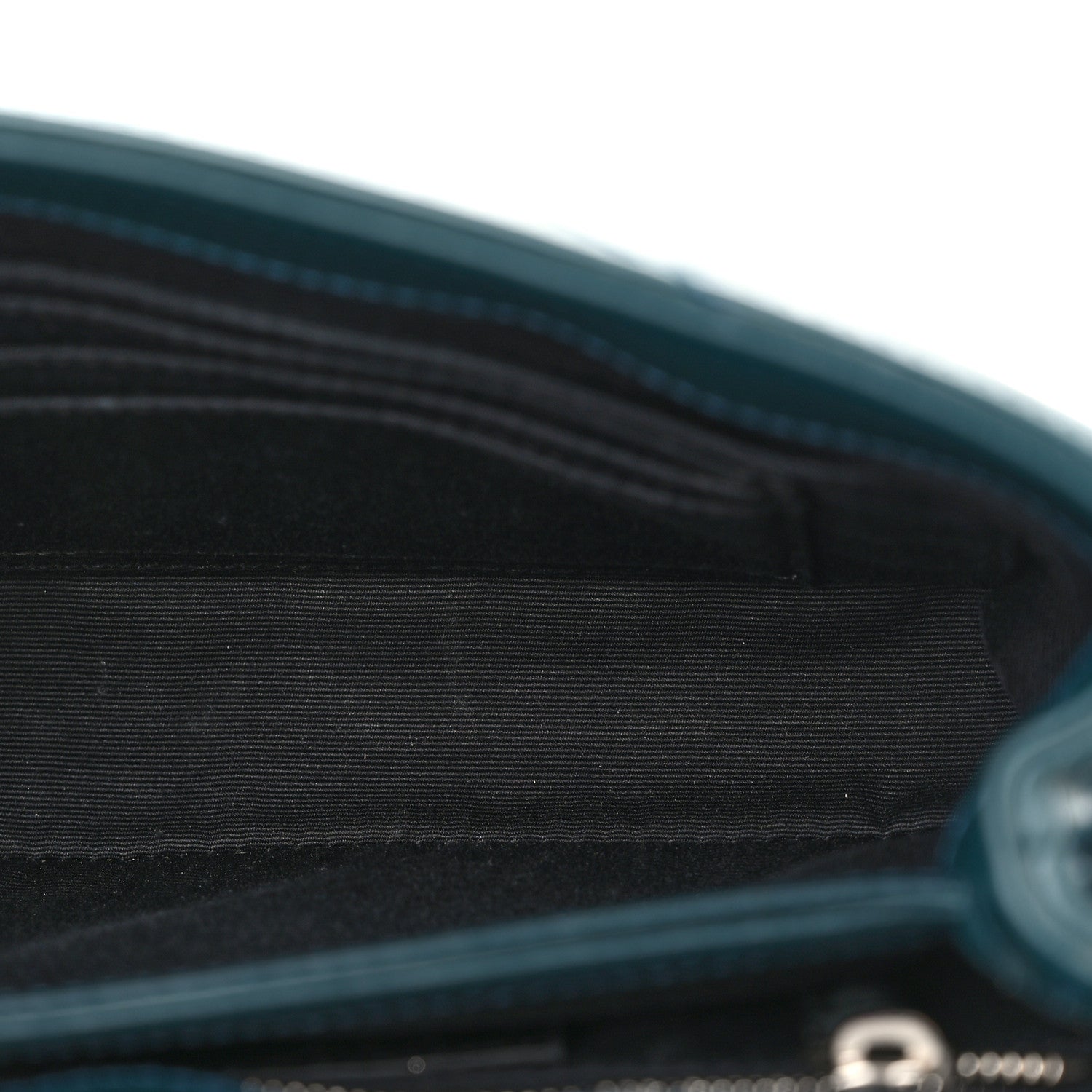 Saint Laurent Calfskin Y Quilted Monogram Toy Loulou Satchel Dark Turquoise 5 of 13
