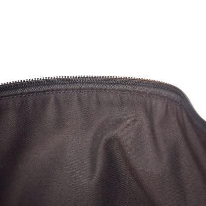 Gucci Nylon Monogram Extra Large Satchel Dark Brown 17 of 18