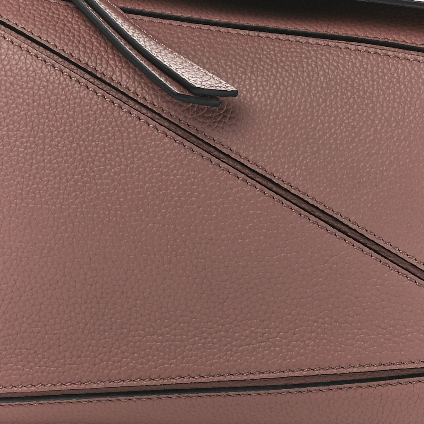 Calfskin Small Puzzle Bag Dark Blush