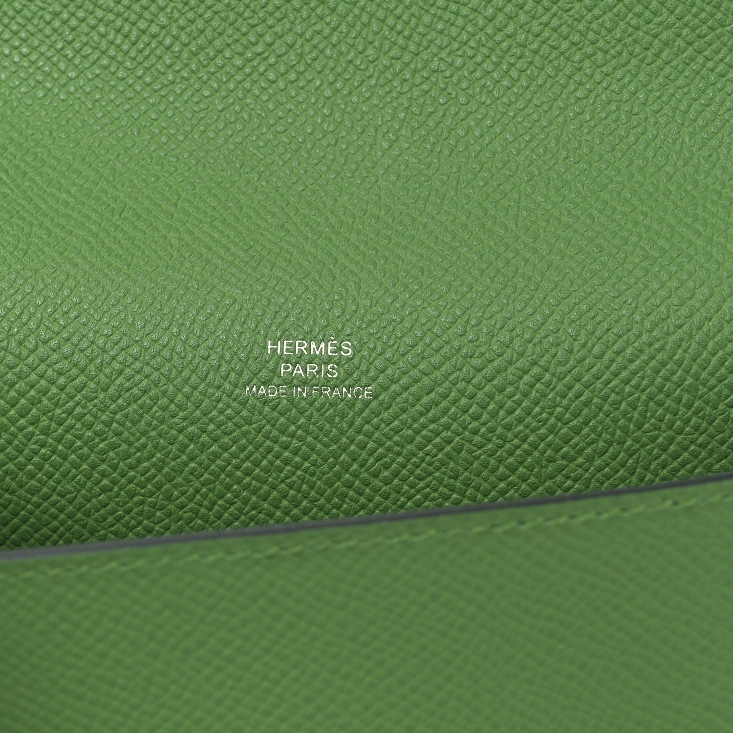 Hermes Epsom Hermesnap Wallet Vert Yucca 6 of 11