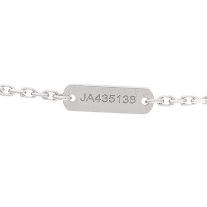 Van Cleef & Arpels 18K White Gold Mother Of Pearl Vintage Alhambra Pendant Necklace 5 of 5