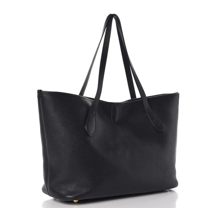 Burberry Grainy Calfskin Medium Honeybrook Tote Black 4 of 11