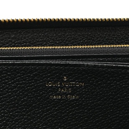 Louis Vuitton Empreinte Zippy Wallet Black 6 of 7