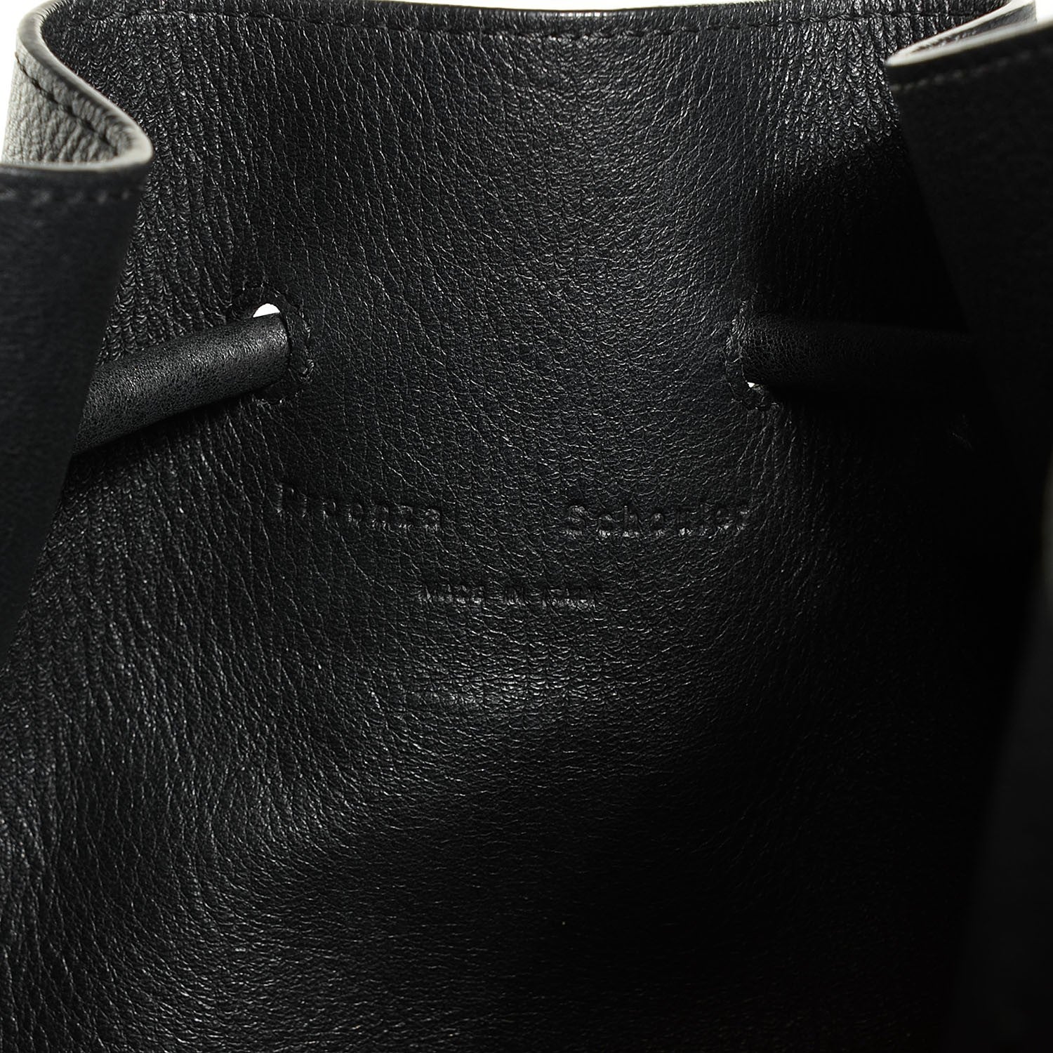 Proenza Schouler Buffalo Medium Bucket Bag Black 8 of 8