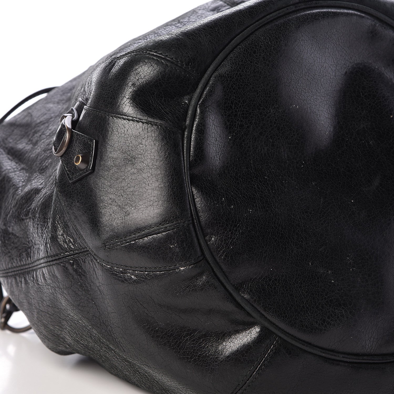 Balenciaga Agneau Classic Hardware Pompon Black 9 of 10