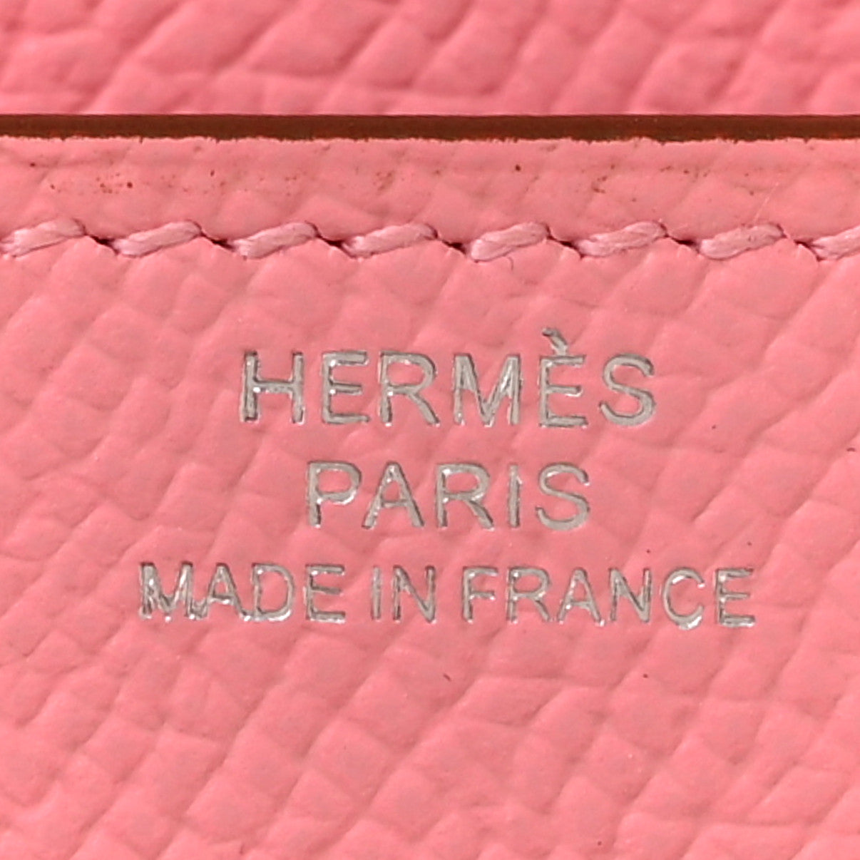 Hermes Epsom Kelly Longue Wallet Rose Confetti 6 of 8
