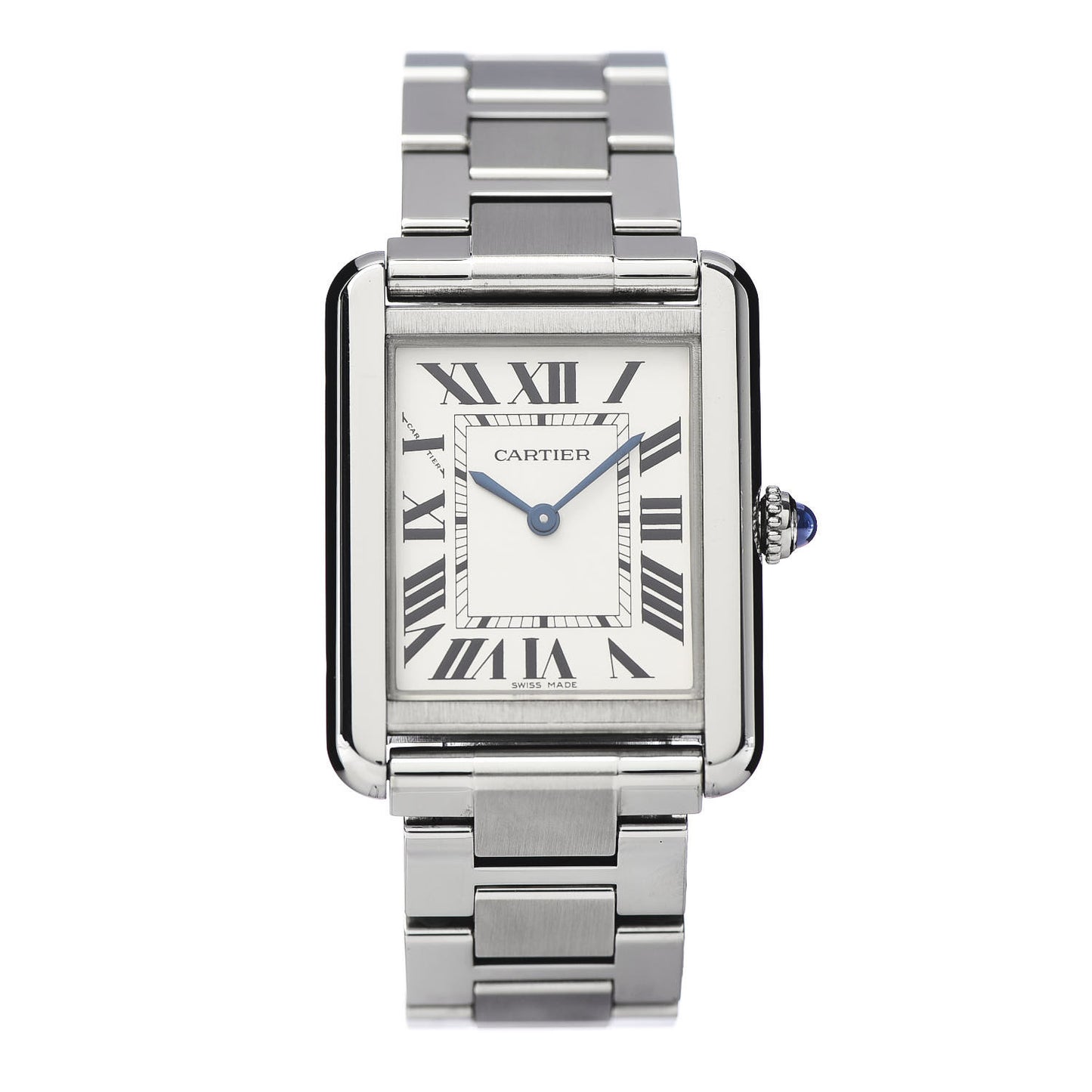 Stainless Steel 24mm Tank Solo Quartz Watch