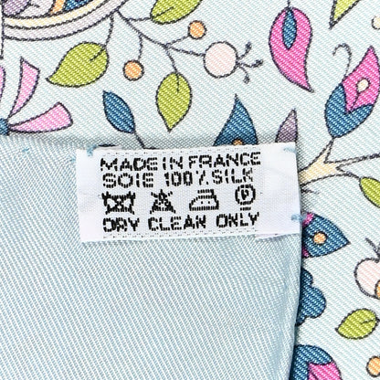Hermes Silk Les Jardins D'Armenie Scarf 90 5 of 6