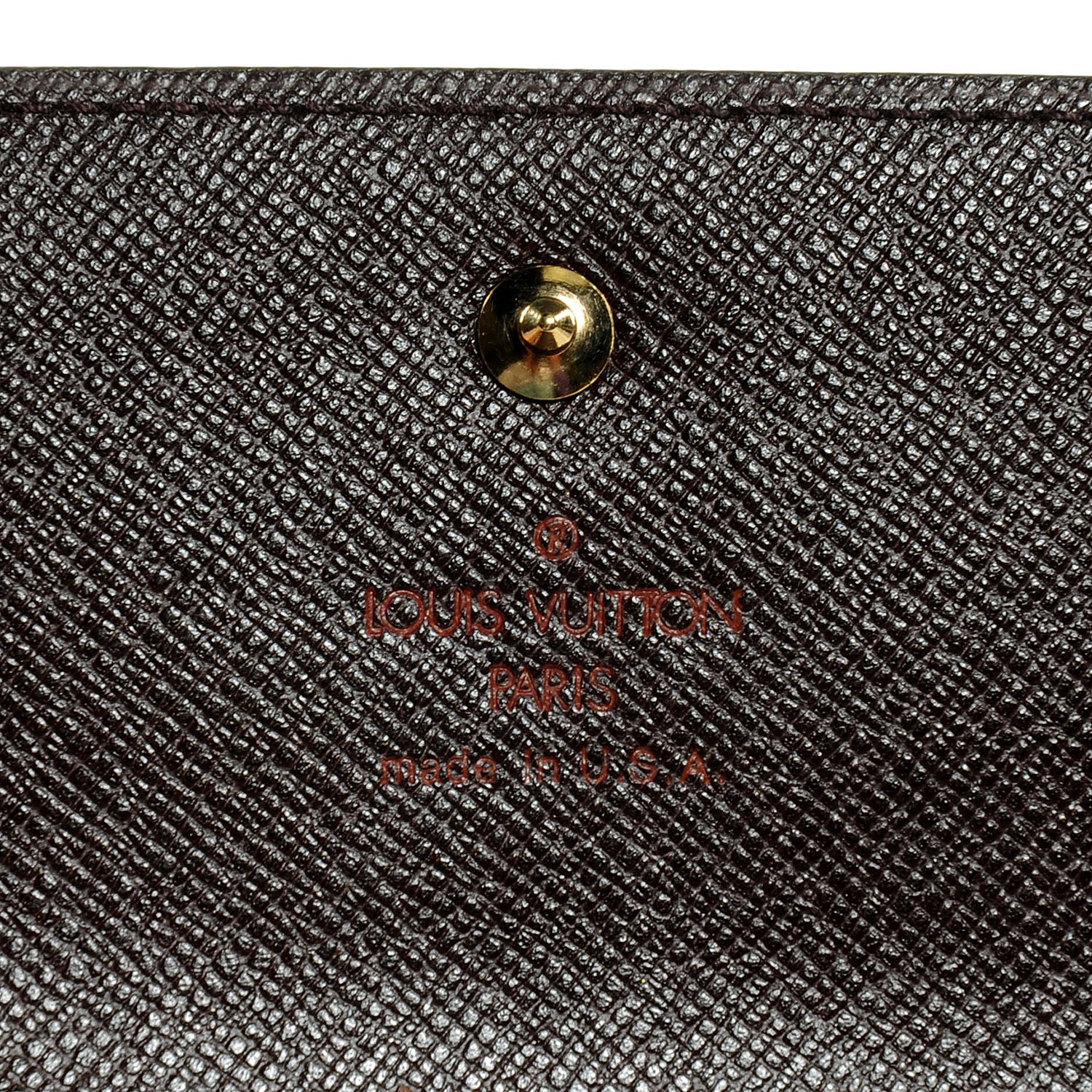 Louis Vuitton Damier Ebene Porte Tresor International Wallet 6 of 7