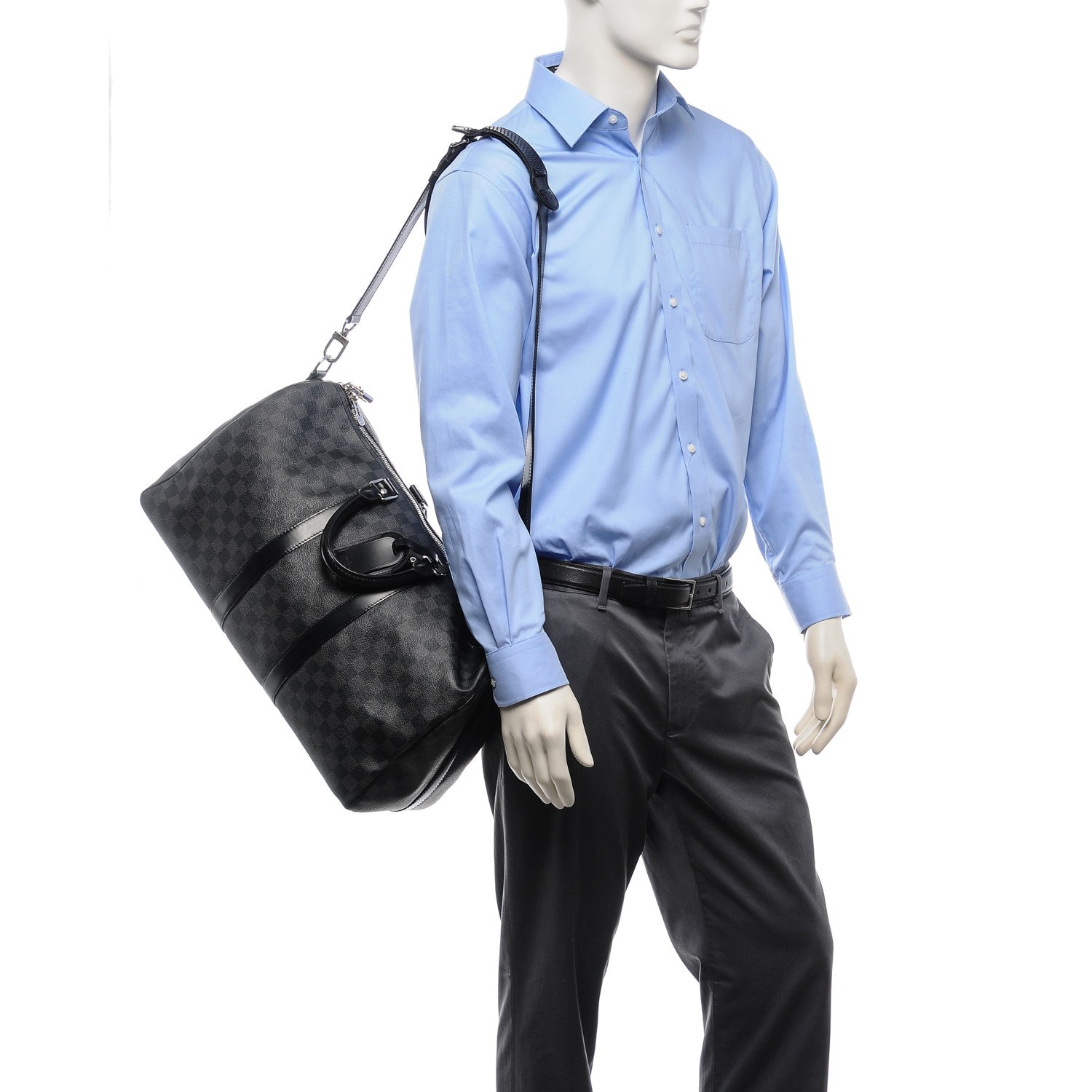 Louis Vuitton Damier Graphite Keepall Bandouliere 45 2 of 6